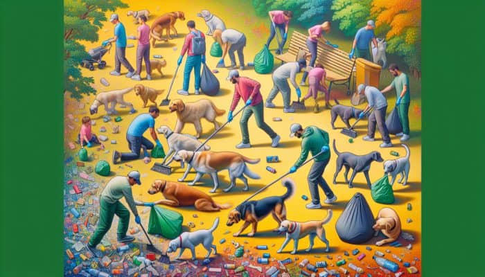 Community Cleanups with Dogs: A Global Initiative for Cleanliness