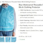 Waterproof Adult Bibs: Ideal for Dental Procedures and Beyond