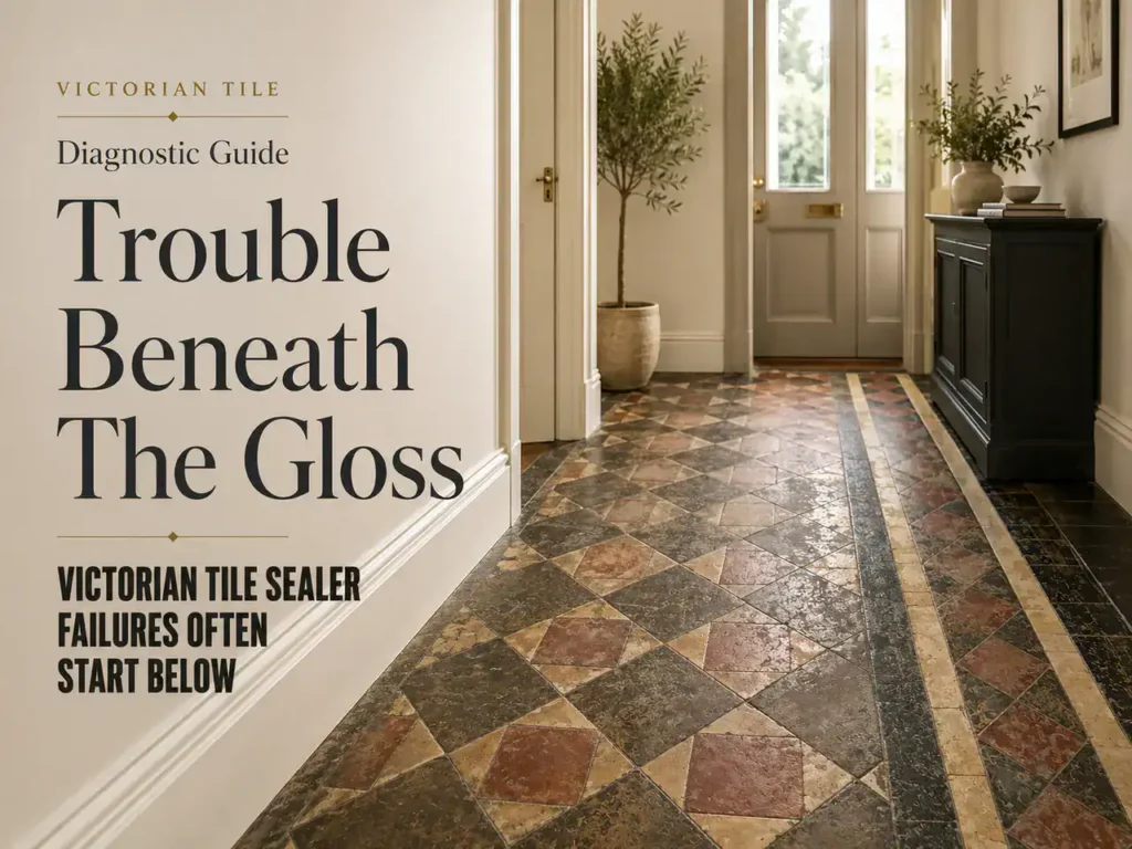 Victorian Tile Sealer Problems Often Stem from Below the Surface