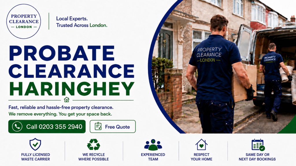 Probate House Clearance Services by Haringey Experts